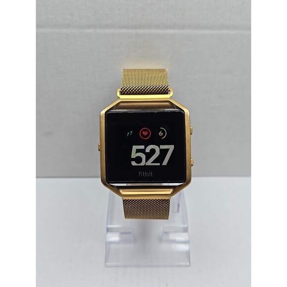 Fitbit Blaze FB502 Smart Fitness Watch Heart Rate Tracker Tested No Charger - Picture 1 of 10